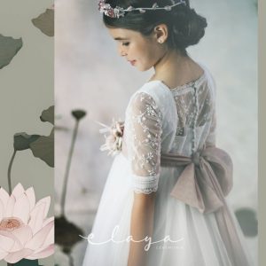 Vestido de comunión AMAPOLA