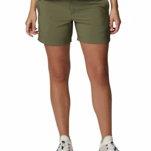 Short Mujer Silver Ridge Utility Verde Columbia
