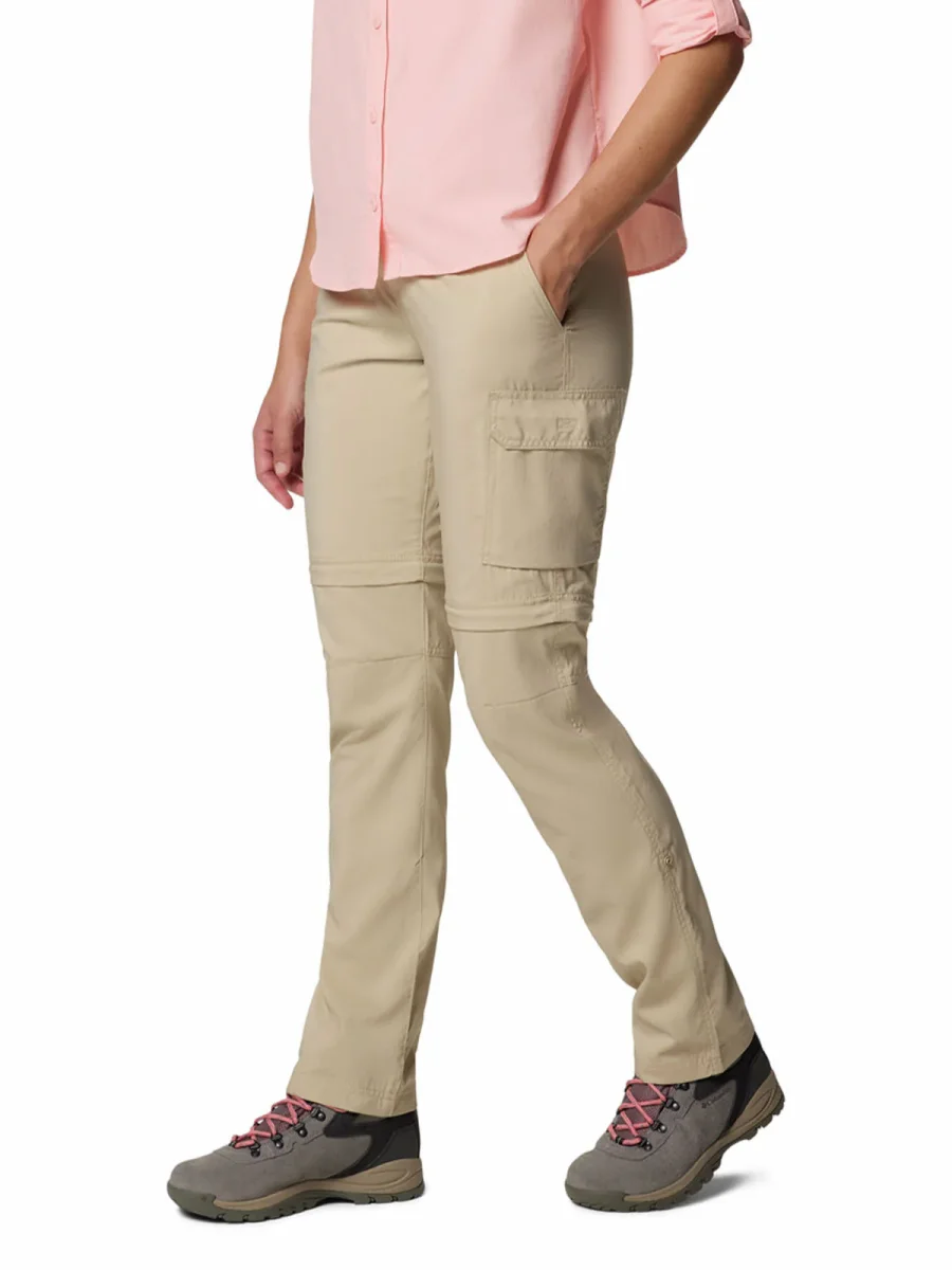 Pantalón Mujer Silver Ridge Utility Beige Columbia - Imagen 3