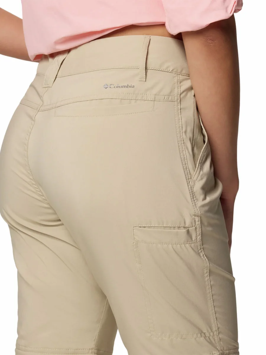 Pantalón Mujer Silver Ridge Utility Beige Columbia - Imagen 6