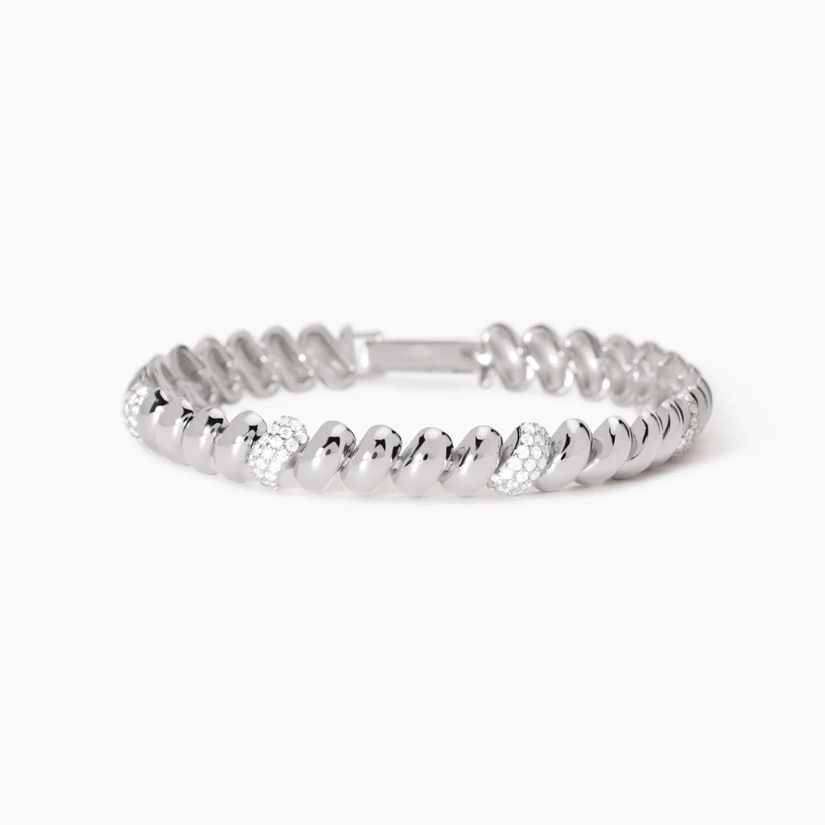 Pulsera Mabina de plata con malla San Marco Temporada de ensueño 533942 - Imagen 2