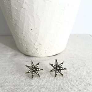 PENDIENTES ESTRELLA PERLA