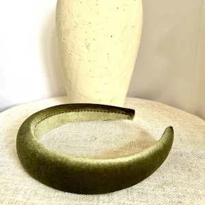 DIADEMA TERCIOPELO OLIVE