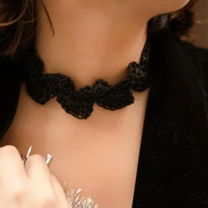 CHOKER ONDAS CROCHET