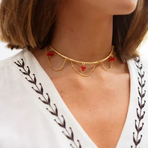 CHOKER PERLAS