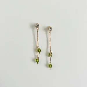 PENDIENTE OLIVE DOBLE