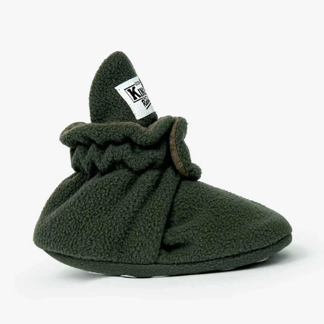 Zapatitos Fleece Gripper Verde para bebé - Kings & Rebels - Imagen 5