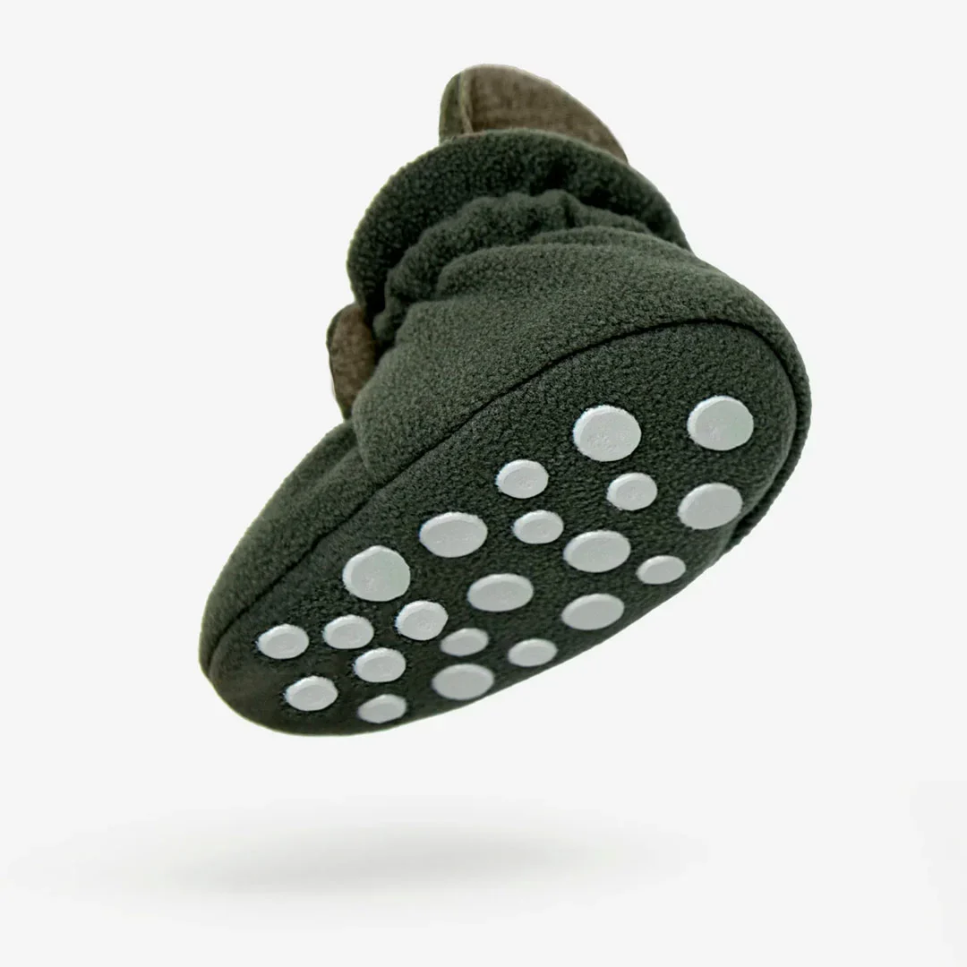 Zapatitos Fleece Gripper Verde para bebé - Kings & Rebels - Imagen 7