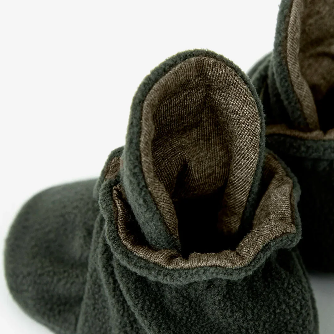 Zapatitos Fleece Gripper Verde para bebé - Kings & Rebels - Imagen 9