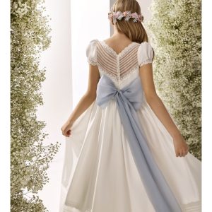 Vestido de comunión R807 crep